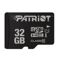 microSDHC CARD 32Gb Patriot  LX Series (PSF32GMDC10) Class10, UHS-I купить по самой низкой цене