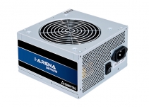 Блок питания 400W CHIEFTEC iArena GPB-400S (без кабеля питания) ATX 2.3, 24+8+8pin, Fan 12см, APFC, 85+ купить по самой низкой цене
