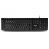 Клавиатура SVEN KB-S305  USB, black, 104+12кл, купить по самой низкой цене