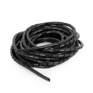 Кабельный органайзер спиральный (CM-WR1210-01), L=10m, d=12mm, PE, Black купить по самой низкой цене