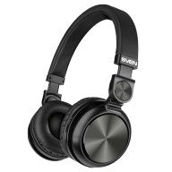 Наушники с микрофоном SVEN AP-B650MV black (Bluetooth v5.0/wired, HSP/HFP/A2DP/AVRCP, 20-20000Гц, 32Ом) купить по самой низкой цене