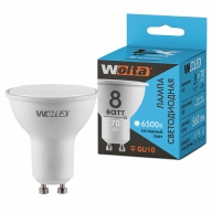 Лампа светодиодная WOLTA LX (30WPAR16-230-8GU10) 6500k, 8Вт, 560лм, GU10  софитная (PAR16) купить по самой низкой цене