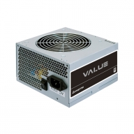 Блок питания 400W CHIEFTEC Value APB-400B8 (без кабеля питания) ATX 2.3, 24+8+8pin, Fan 12см, APFC, 80+ купить по самой низкой цене