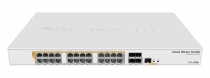 Коммутатор (Switch) Mikrotik (CRS328-24P-4S+RM) 24p*GLan, 4p*uplink/стек/SFP (до 10 Гбит/с) , PoE/PoE+ купить по самой низкой цене