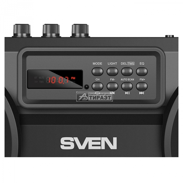 SOUND SPEAKER SVEN PS-580 (2x18W, BT, FM, TWS, USB/mSD, 80-22000Гц, USB ...