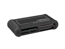 Картридер NATEC (NCZ-0206) внешний, USB 2.0, black купить по самой низкой цене