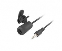Микрофон NATEC Bee (NMI-1351) black, 50-16000Hz, Mini Jack 3.5, 1.8m., на клипсе крепится к одежде купить по самой низкой цене