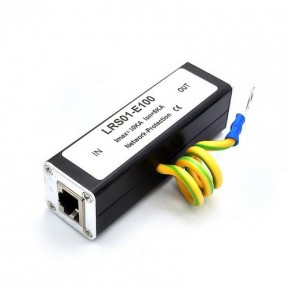 Грозозащита LRS01-E100 (RJ45, с отводом на T(заземл.)) купить по самой низкой цене