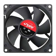 Вентил.для корпуса PC Spire ORION (SP08025S1L3) 80*80*25mm, 3pin, 26dBA, 2000rpm, Black купить по самой низкой цене