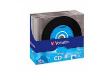 Диск CD-R 700MB VERBATIM, 52X  AZO VINYL Slim Case (10шт) (43426) купить по самой низкой цене