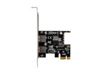 Контроллер PCIe 1x -> 2p*USB3.1 gen1  Lanberg (PCE-US3-002) купить по самой низкой цене