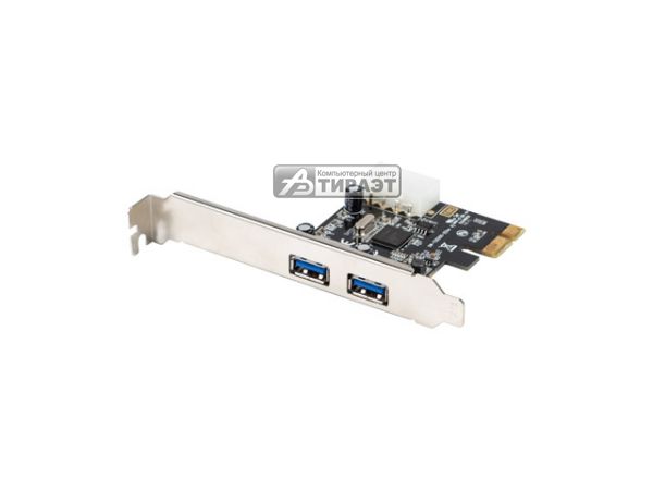 Контроллер PCIe 1x -> 2p*USB3.1 gen1  Lanberg (PCE-US3-002) купить по самой низкой цене