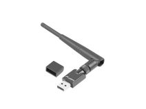 Адаптер WiFi LANBERG (NC-0150-WE) USB, 2.4GHz, 150 Mb/s - 802.11 b/g/n, внешняя  съемная антенна купить по самой низкой цене