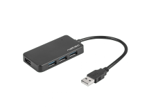 HUB NATEC MOTH (NHU-1342) 4-порта USB 3.0,  Black купить по самой низкой цене