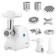 Мясорубка Zelmer ZMM2854B (1.5кг/мин, 1500Вт, 2 диска для фарша, 2 насадки для колбас) white купить по самой низкой цене