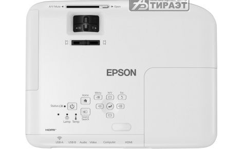 Проектор EPSON EB-W06 (UHE, WXGA 12800x800, USB, 3700лм, 16000:1) купить по самой низкой цене