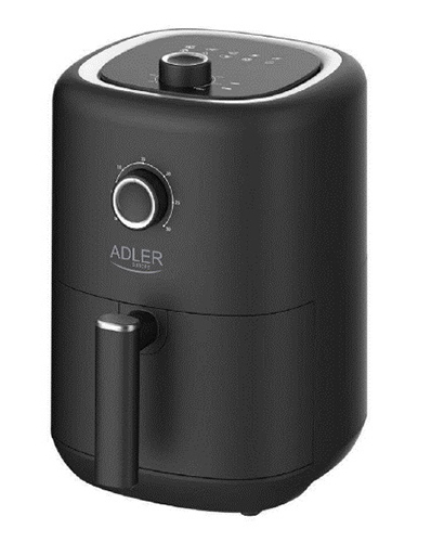 Аэрофритюрница Adler AD-6310 (1300Вт, 3л, регулир. 80-200°C, таймер, съемный контейнер) Black купить по самой низкой цене