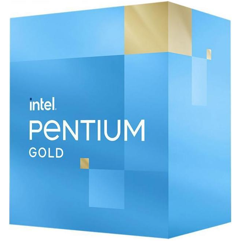 CPU Intel Pentium Gold G7400 LGA1700, 3.7GHz, 6Mb, BOX, 2*CORE, UHD 710, PDP 46W ( BX80715G7400) купить по самой низкой цене