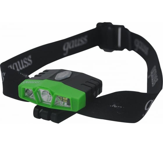 Фонарь налобный Gauss (GF406) 5W, 180lm, Li-ion 500mAh, LED         (модель GFL406) купить по самой низкой цене