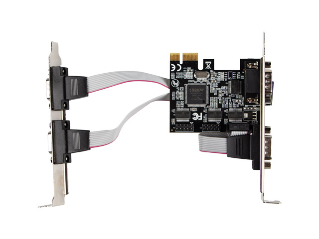 Контроллер  PCI Express->COM 9PIN X4 (4 COM порта) Lanberg (PCE-DB9-004) купить по самой низкой цене