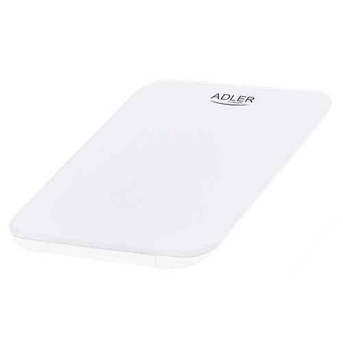 Весы кухонные Adler AD 3167w (электрон, до 10/0.001кг., стекл.платф., зарядка аккум. от USB) white купить по самой низкой цене