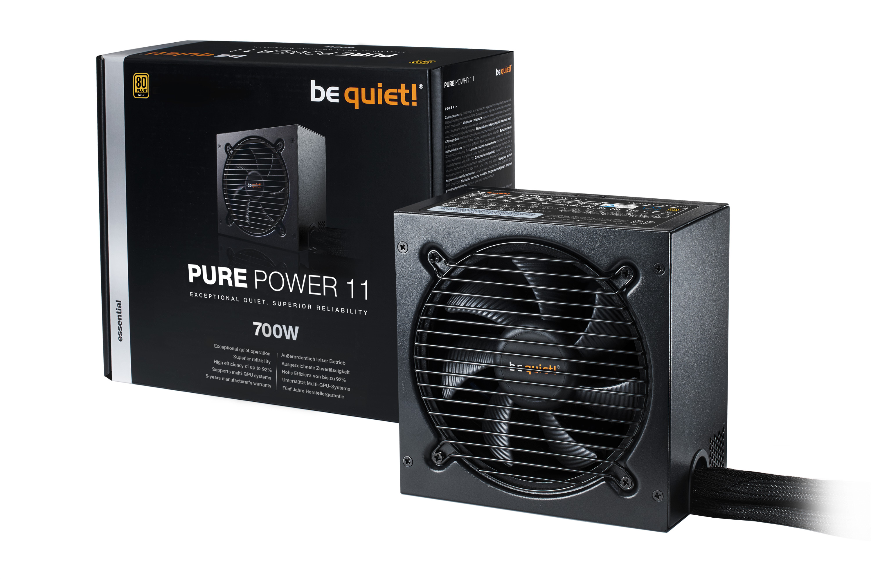 Купить Блок Питания 700w Be Quiet