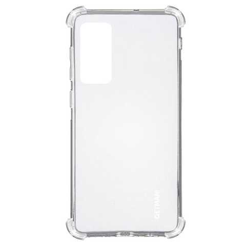 TPU чехол GETMAN Ease logo усиленные углы для Samsung Galaxy S20 FE (Бесцветный (прозрачный)) купить по самой низкой цене