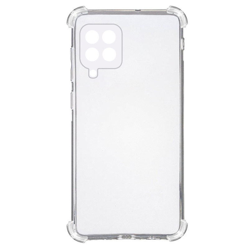 TPU чехол GETMAN Ease logo усиленные углы для Samsung Galaxy M33 5G (Бесцветный (прозрачный)) купить по самой низкой цене