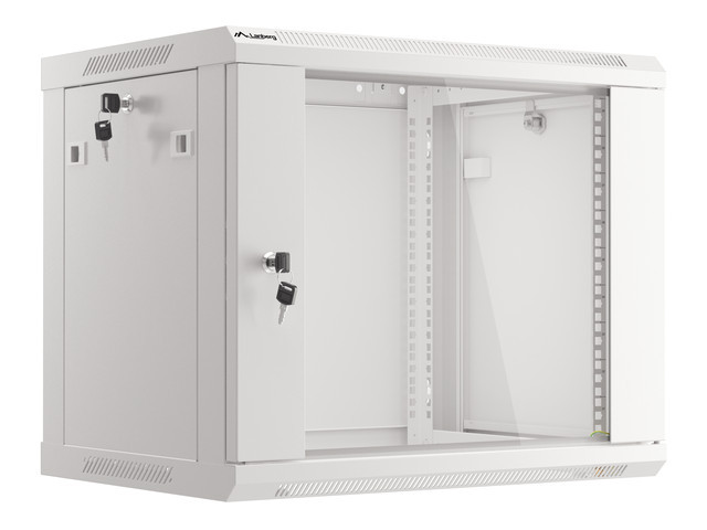 Шкаф настен.коммутацион. LANBERG WF01-6409-10S 19",9U 60x45см,с двер. GREY купить по самой низкой цене
