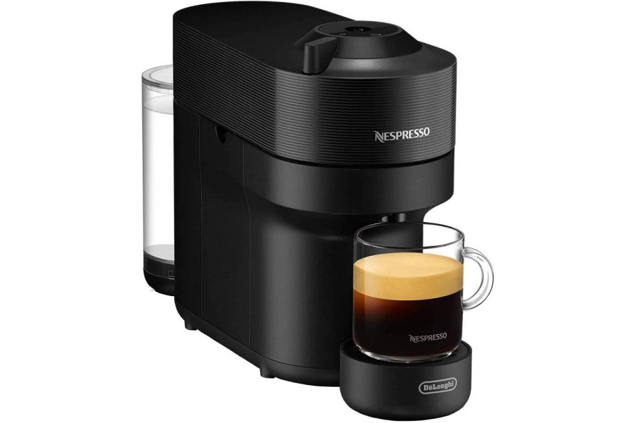 Кофеварка DeLonghi Nespresso Vertuo Pop ENV90.B (для кофе в КАПСУЛАХ, 1.1л, 1260Вт) купить по самой низкой цене