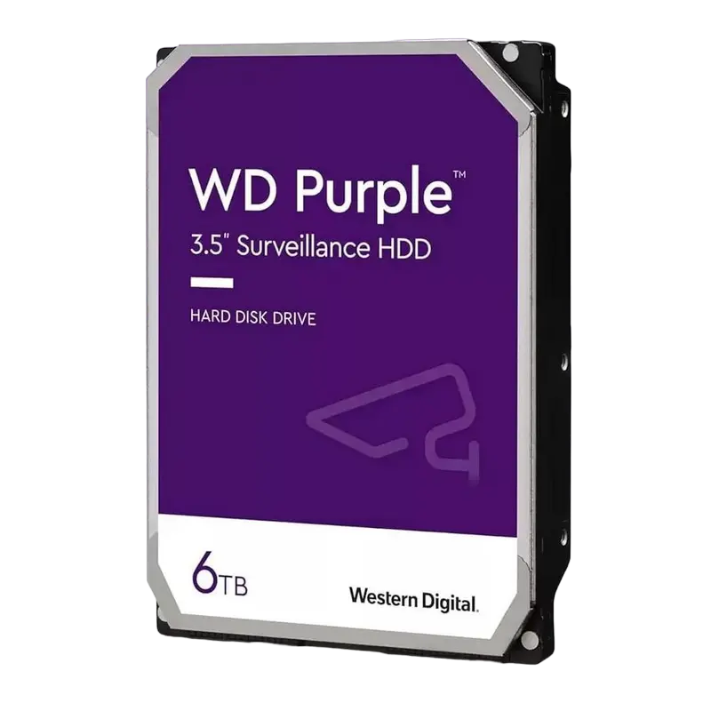 HDD SATA3 6TB Western Digital Purple WD64PURZ (256Mb, IntelliPower) для систем видеонаблюдения HDD SATA3 6TB Western Digital Purple WD64PURZ (256Mb, IntelliPower) для систем видеонаблюдения купить по самой низкой цене