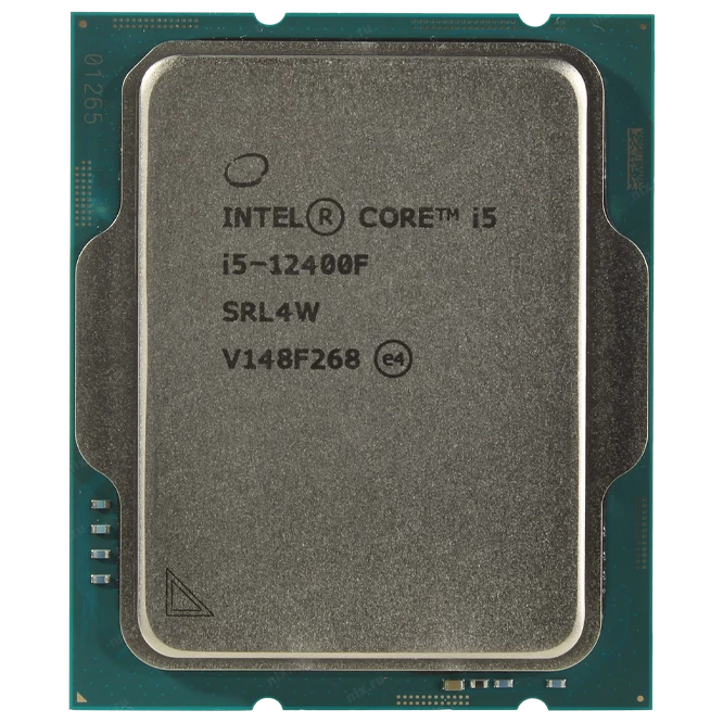 CPU INTEL I5-12400F LGA1700, 2.5(max 4.4)GHz, 18Mb, TRAY, 6*CORE, TDP 65 (CM8071504555318) купить по самой низкой цене