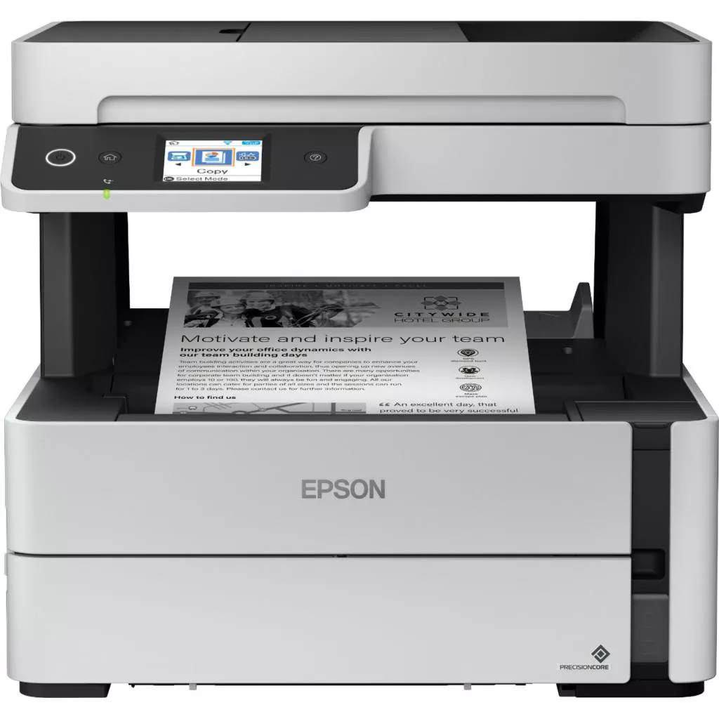 Принтер МФУ Epson M3170 (Фабрика Печати, A4, Факс, монохр.печать,  USB/Lan/WF, ЖК, Duplex, 39с/мин) C11CG92405 86380 - Принтеры и МФУ купить в  магазине Тираэт в Тирасполе, Бендерах, Рыбнице, Дубоссарах