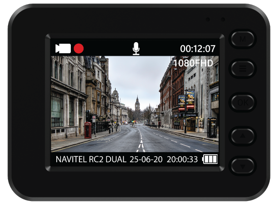 Автомобильный видеорегистратор Navitel RC2 Dual  (FRONT+REAR) купить по самой низкой цене