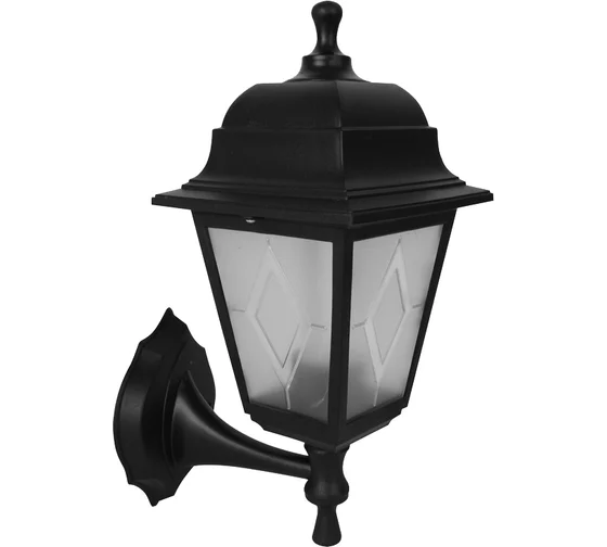 Светильник садово-парковый НБУ 04-60-001 У1 'Леда' (черный матовое стекло) E27 max 60W  (БелТИЗ) купить по самой низкой цене