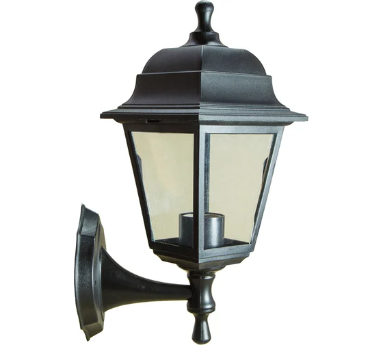 Светильник садово-парковый НБУ 04-60-001 У1 'Леда' (черный прозрачное стекло) E27 max 60W  (БелТИЗ) купить по самой низкой цене