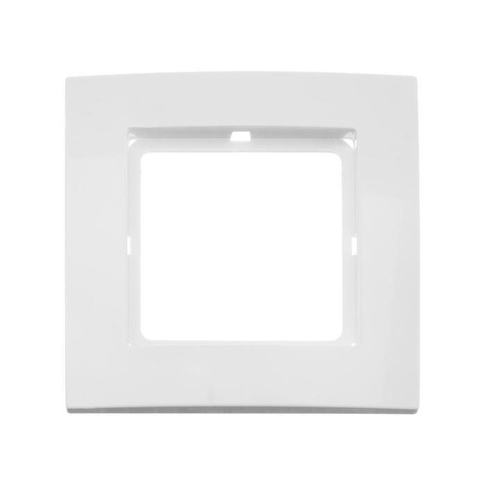 Рамка 'KD-1-Б' (пластик) одноместная, 80х80х8мм (БелТИЗ) купить по самой низкой цене