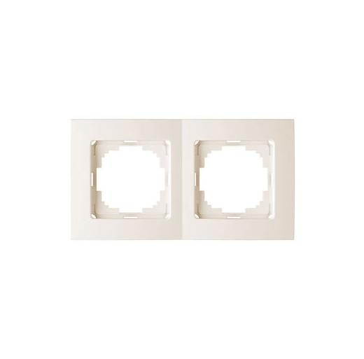 Рамка 'KD-2-Б' (пластик) двухместная, 160х80х9мм (БелТИЗ) купить по самой низкой цене