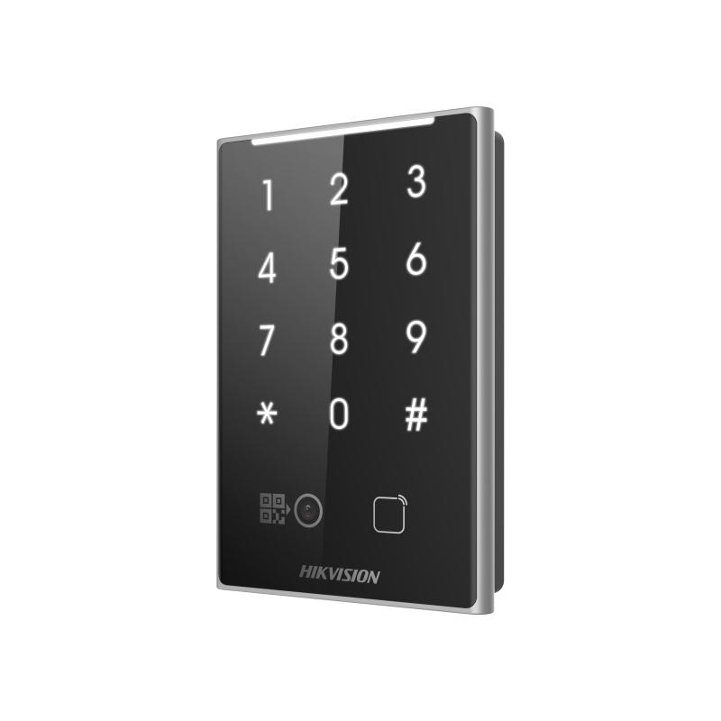 Накладной считыватель QR-кодов уличный и карт доступа MIFARE Hikvision (DS-K1109DKB-QR) купить по самой низкой цене