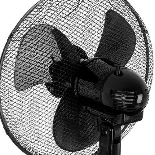 Вентилятор напольный Adler (AD 7323b) Black 3 скор., поворотный; рег. накл. и высоты, d= 40см купить по самой низкой цене