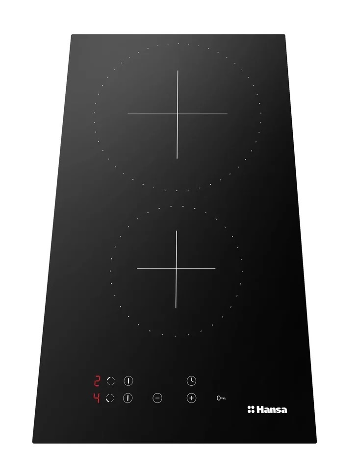 Панель варочная электрич. Hansa BHC36177 2 конф, стеклокерам black купить по самой низкой цене