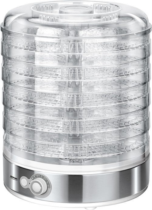 Сушилка для овощей и фруктов MPM MSG-11 (500Вт, 5 поддон, регулировка температуры сушки 35°C-70°C) купить по самой низкой цене
