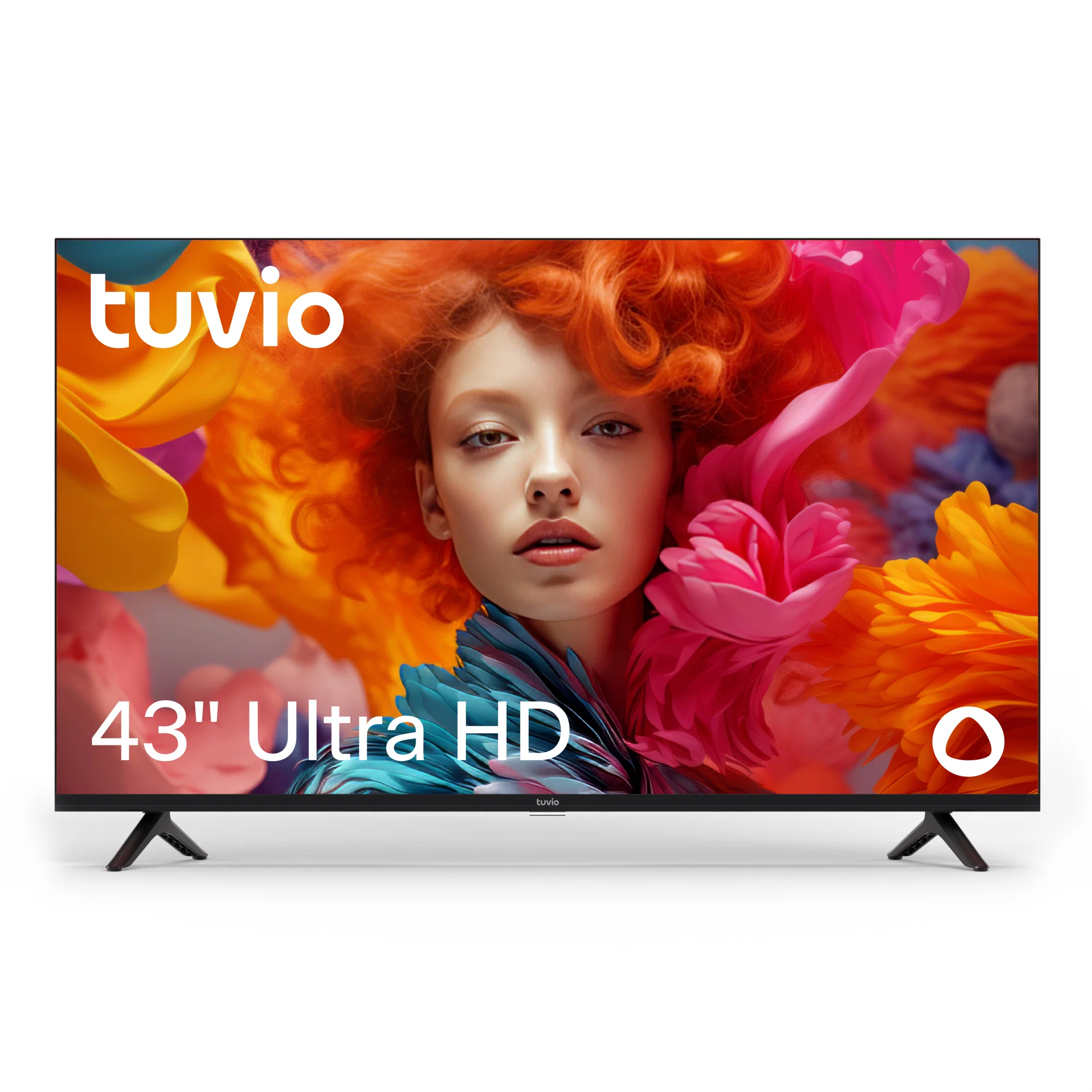 43' Телевизор VA Tuvio TD43UFBHV1, UHD 4K, DVB-C/T2/S2, YaOS, BT, Wi-Fi, голос. пом. Алиса, темно-серый купить по самой низкой цене