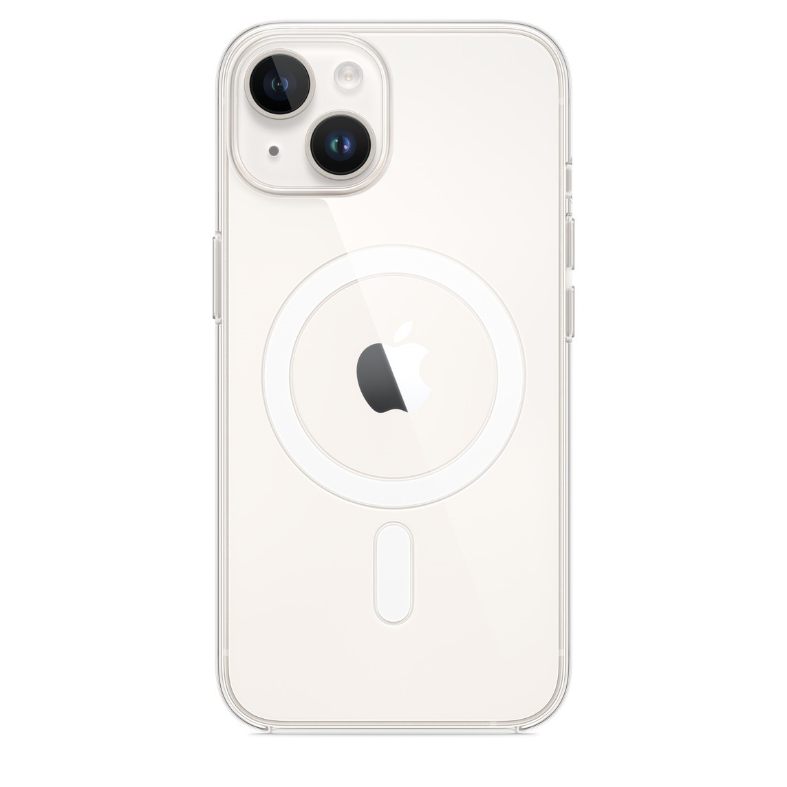 Чехол TPU Clear Case with MagSafe для Apple iPhone 14 (6.1') (Clear) купить по самой низкой цене
