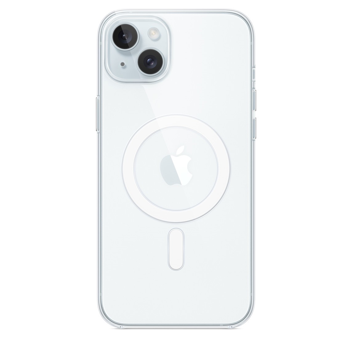 Чехол TPU Clear Case with MagSafe для Apple iPhone 15 Plus (6.7') (Clear) купить по самой низкой цене