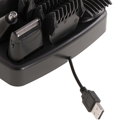 Набор для ухода за волосами 5 в 1 Adler AD-2943 (зарядная база, ЖК дисплей) купить по самой низкой цене