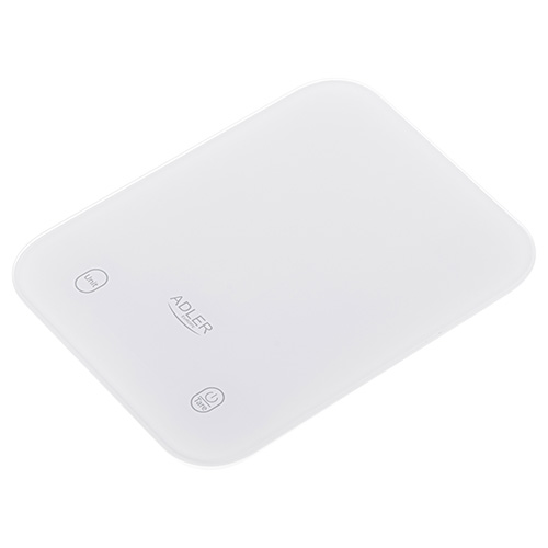 Весы кухонные Adler ad 3181w (электрон, до 10/0.001кг., стекл.платф., ЖК-дисплей) white купить по самой низкой цене