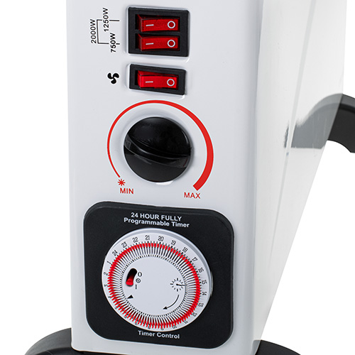 Обогреватель конвекторный Mesko MS 7741 (750/1250/2000W, термостат, вентилятор, реж. TURBO, таймер) купить по самой низкой цене