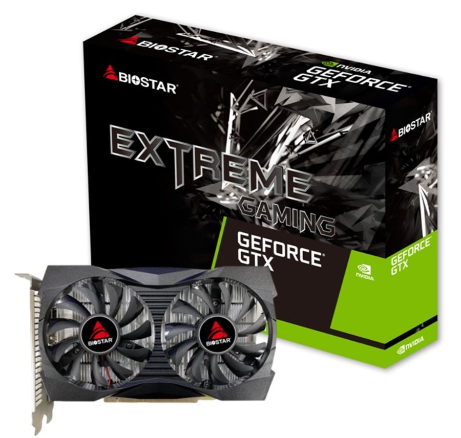 Видеокарта PCI-E 3.0 4Gb GDDR5 BIOSTAR GeForce GTX1050 (VN1055XF41) 128b, DP/HDMI/DVI-D купить по самой низкой цене