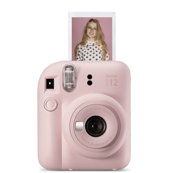 Фотоаппарат мгновенной печати INSTAX MINI 12 PINK FUJIFILM, размер фотокарточ. 86x54мм купить по самой низкой цене